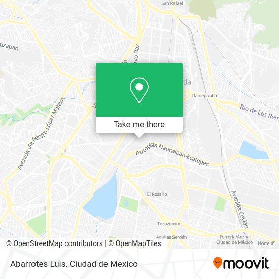 Abarrotes Luis map