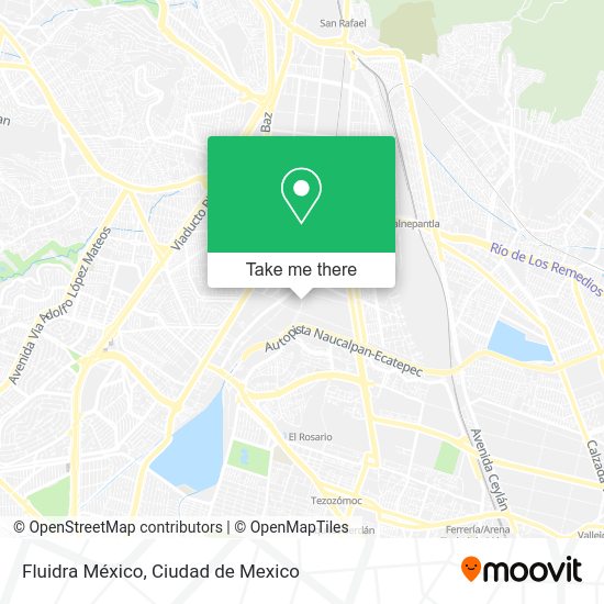 Fluidra México map