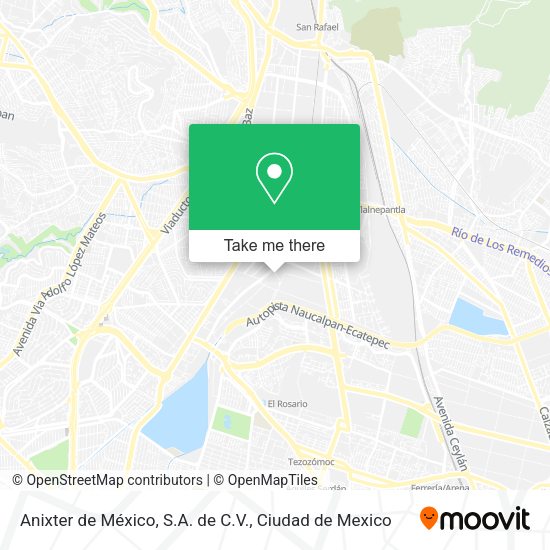 Anixter de México, S.A. de C.V. map