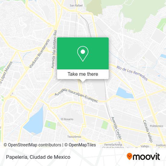 Mapa de Papelería
