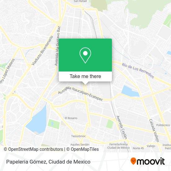 Papeleria Gómez map