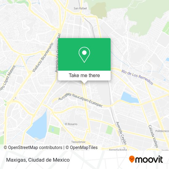 Mapa de Maxigas