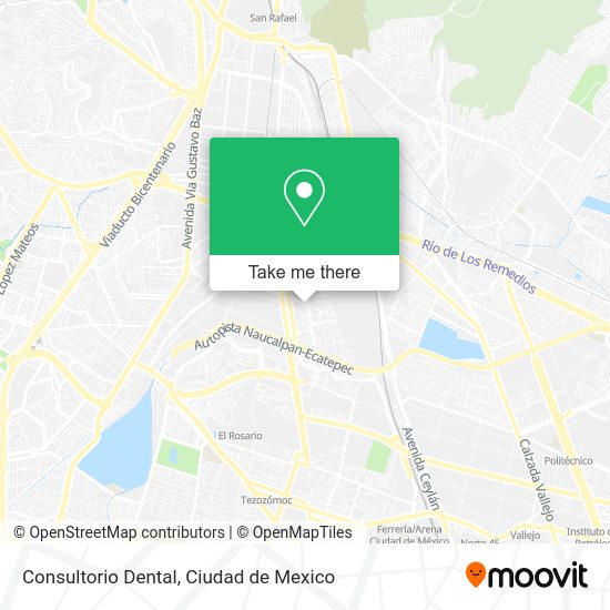 Consultorio Dental map
