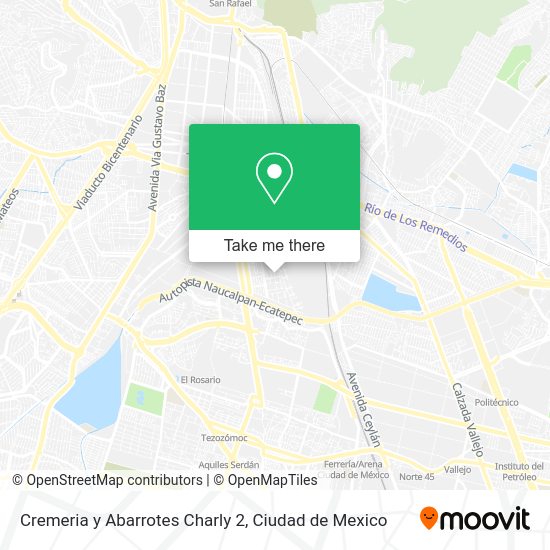 Cremeria y Abarrotes Charly 2 map