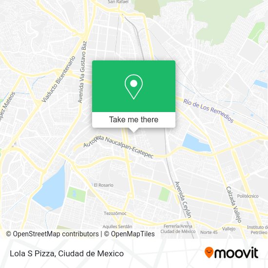 Lola S Pizza map