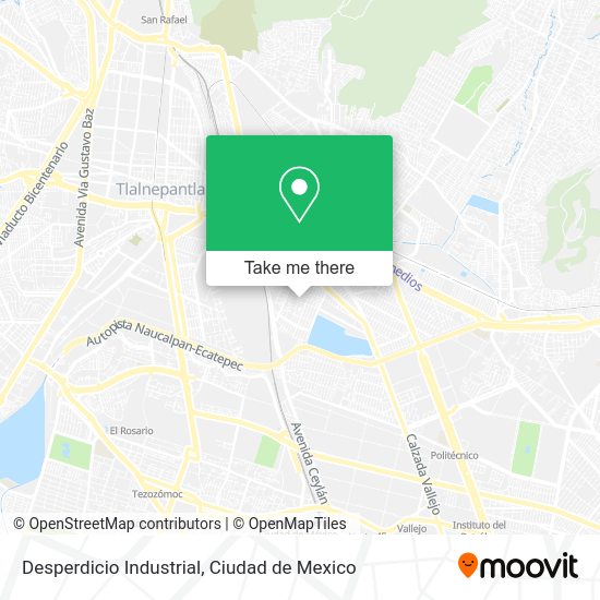 Desperdicio Industrial map