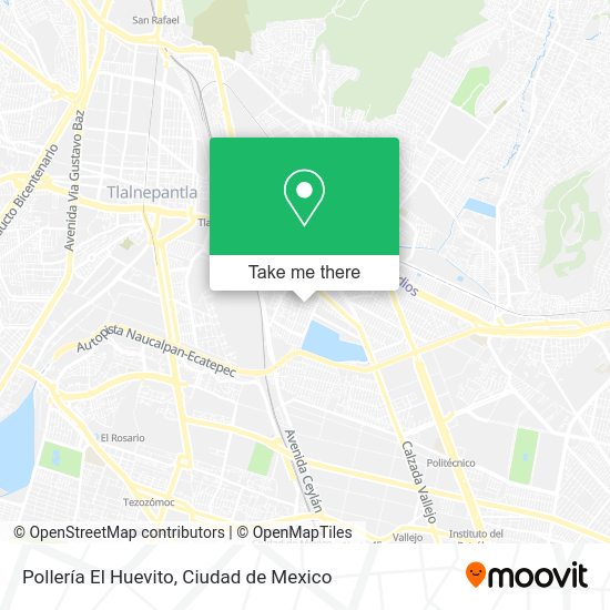 Pollería El Huevito map