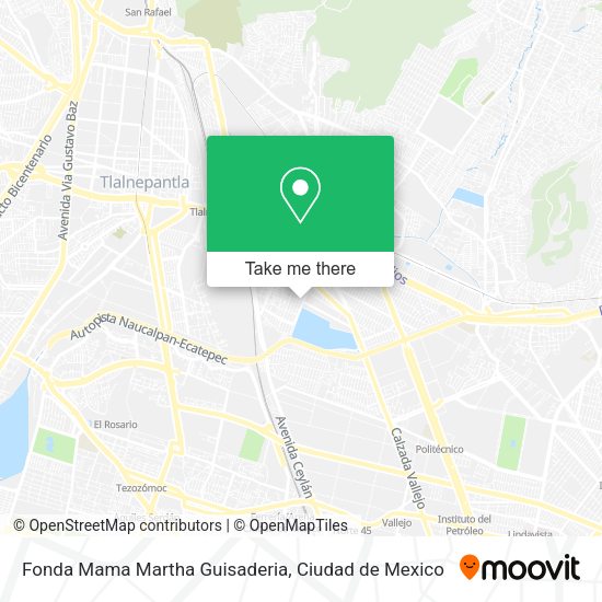 Fonda Mama Martha Guisaderia map