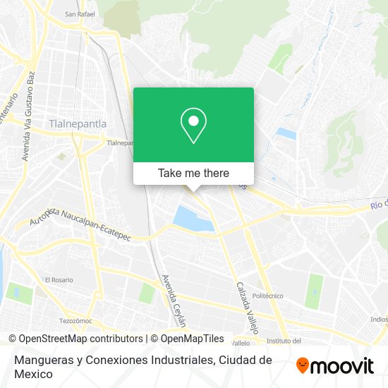 Mapa de Mangueras y Conexiones Industriales