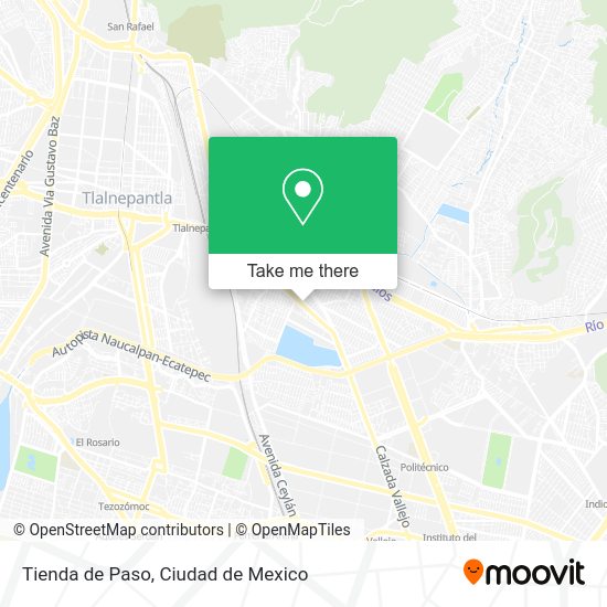 Tienda de Paso map