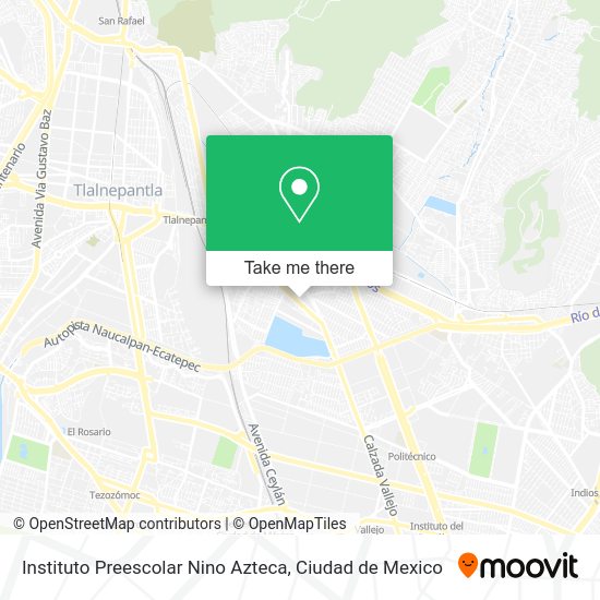 Instituto Preescolar Nino Azteca map