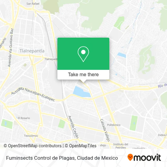 Fuminsects Control de Plagas map