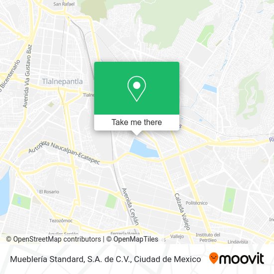 Mueblería Standard, S.A. de C.V. map
