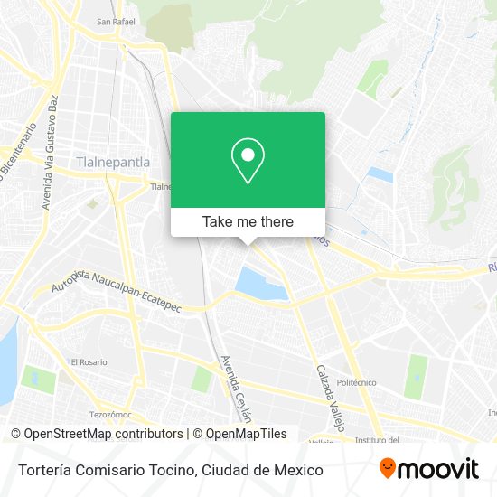 Tortería Comisario Tocino map