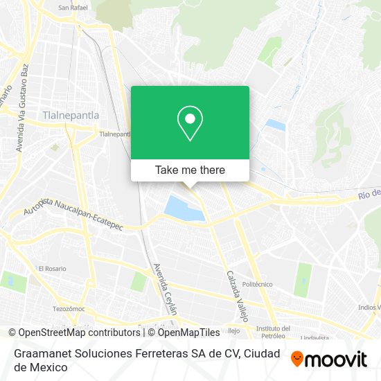 Graamanet Soluciones Ferreteras SA de CV map