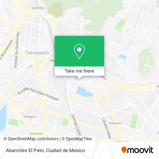 Abarrotes El Pato map