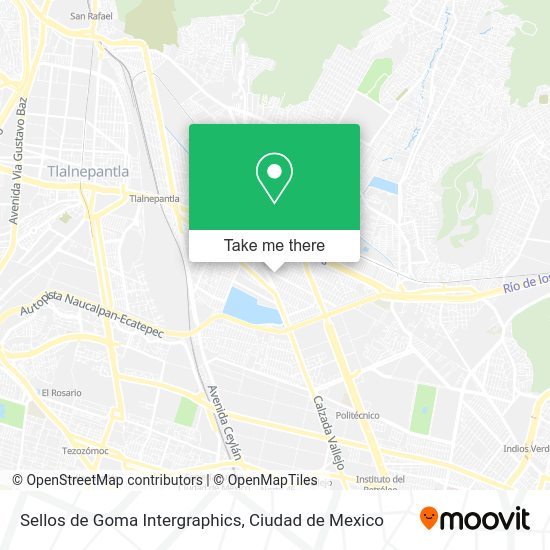 Sellos de Goma Intergraphics map