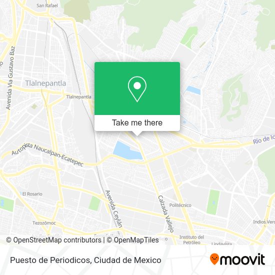 Puesto de Periodicos map