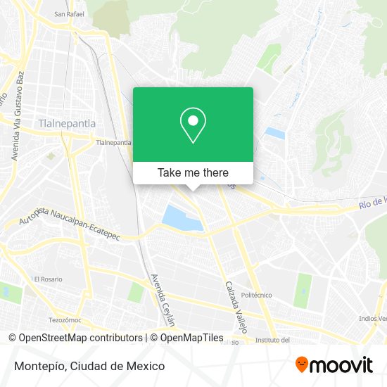 Montepío map