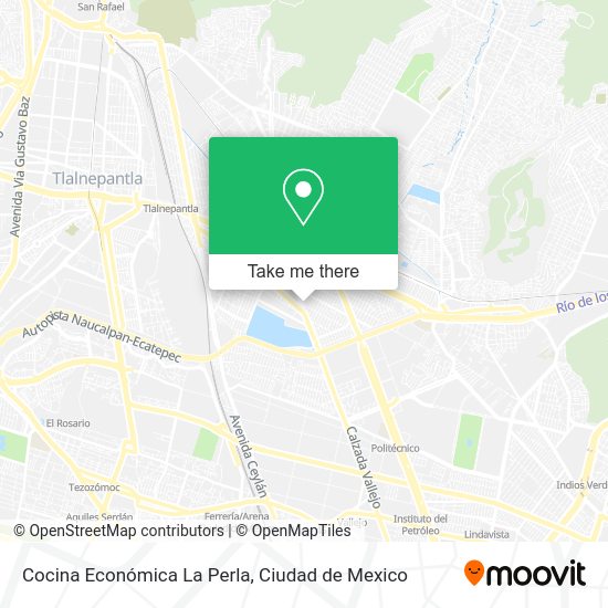 Cocina Económica La Perla map