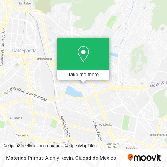 Materias Primas Alan y Kevin map