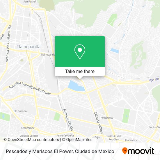 Pescados y Mariscos El Power map
