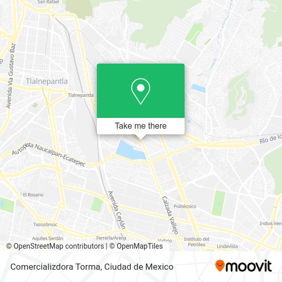 Comercializdora Torma map