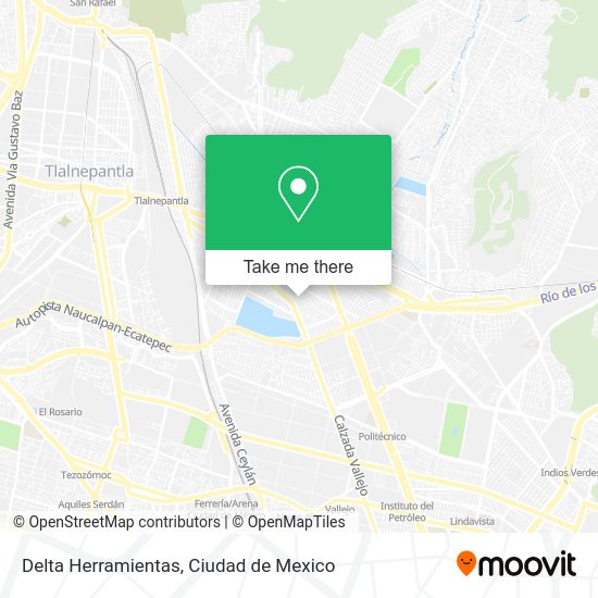 Delta Herramientas map