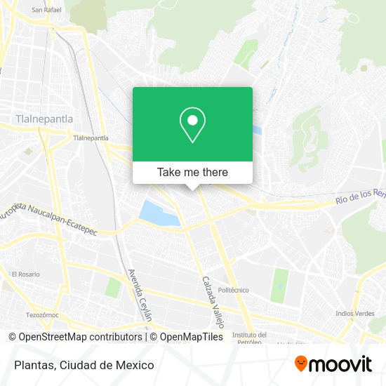 Plantas map