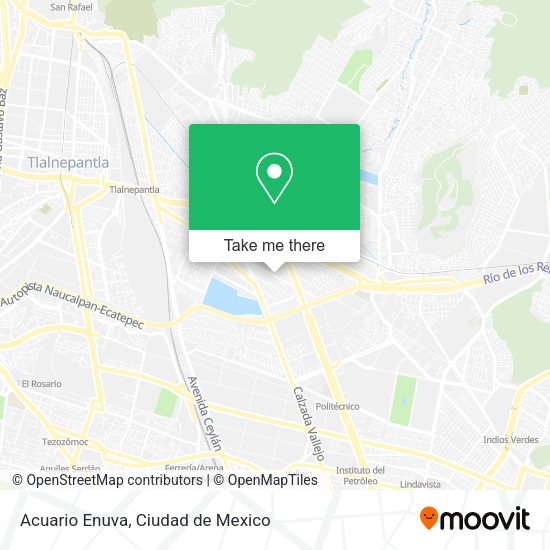 Mapa de Acuario Enuva