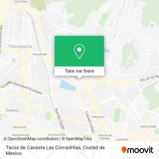 Tacos de Canasta Las Comadritas map
