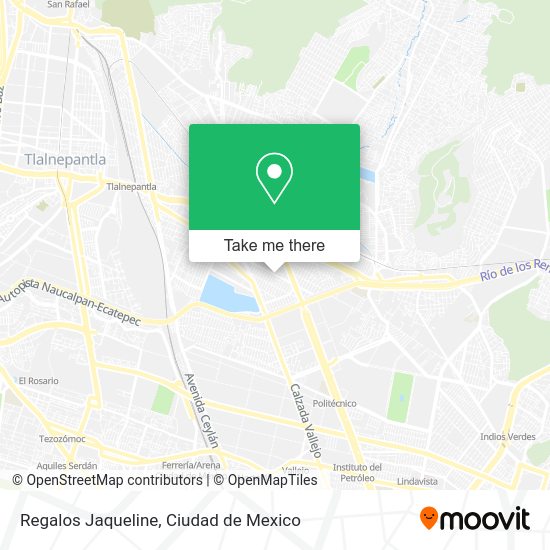Regalos Jaqueline map