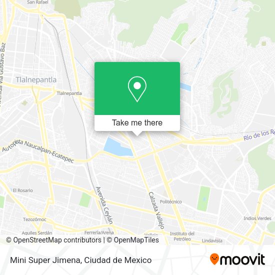 Mapa de Mini Super Jimena