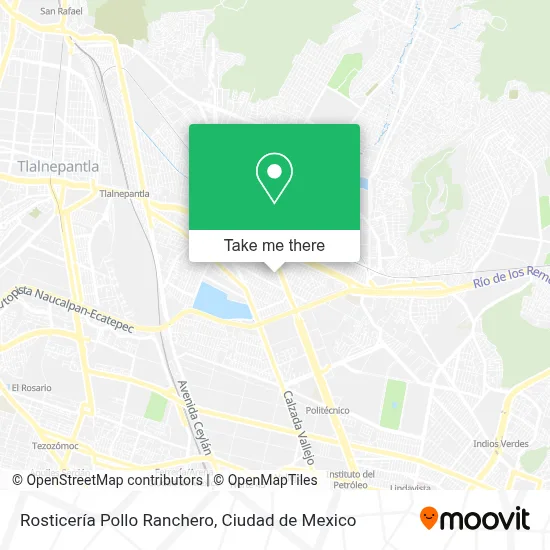 Rosticería Pollo Ranchero map