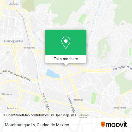 Mapa de Motoboutique Lv