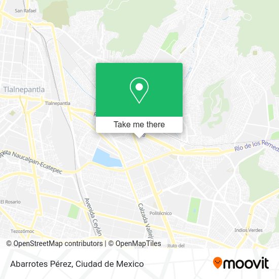 Mapa de Abarrotes Pérez