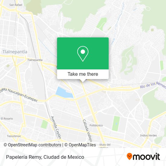 Papelería Remy map
