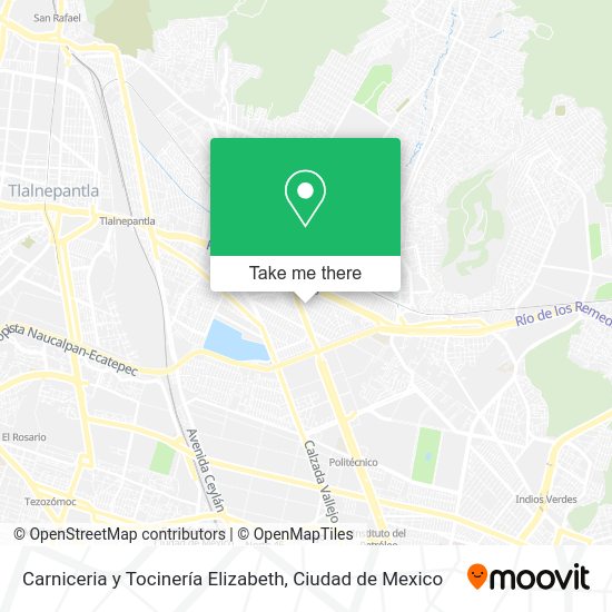 Carniceria y Tocinería Elizabeth map