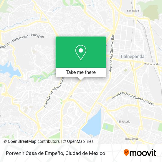 Porvenir Casa de Empeño map