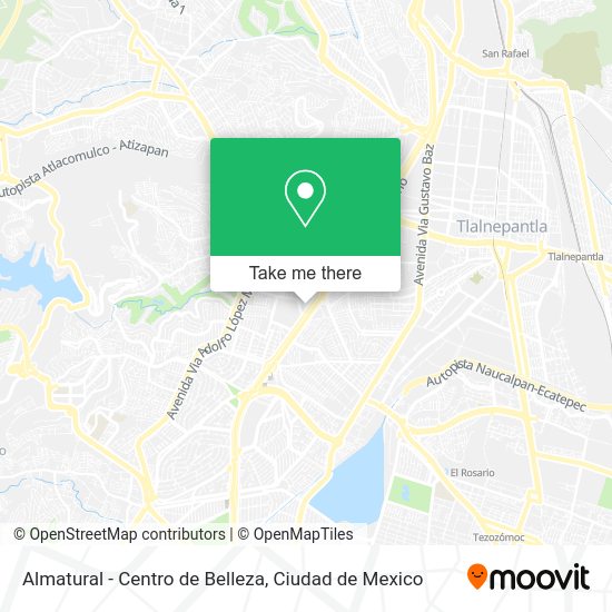 Mapa de Almatural - Centro de Belleza