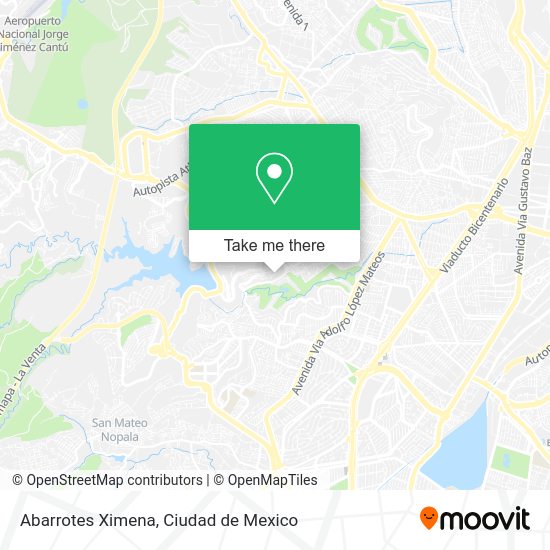 Abarrotes Ximena map
