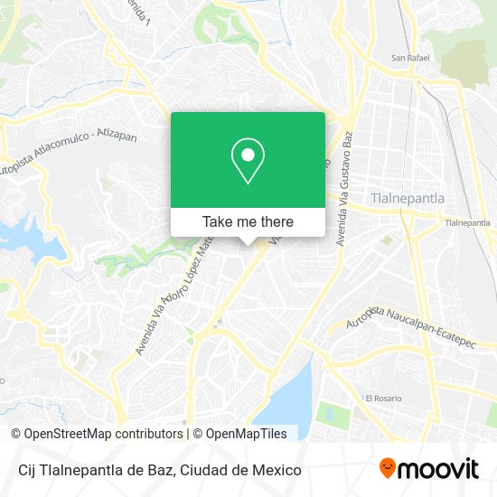 Cij Tlalnepantla de Baz map