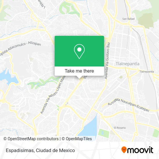 Mapa de Espadisimas