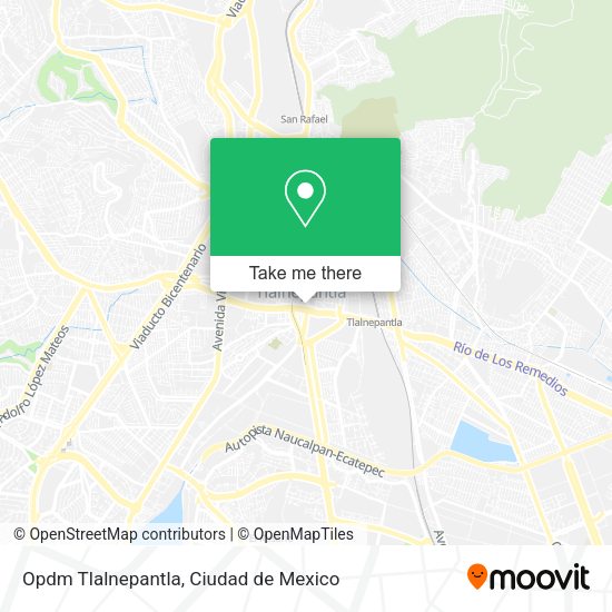 Opdm Tlalnepantla map