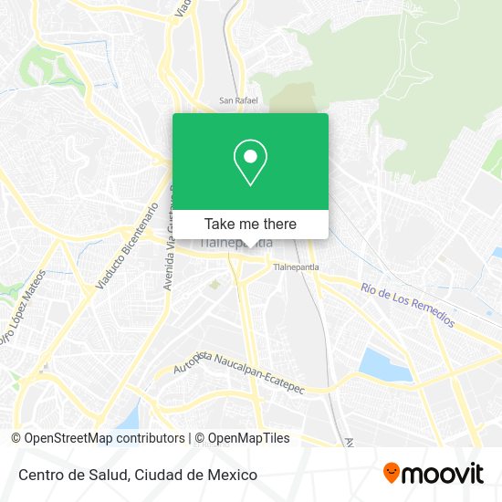 Mapa de Centro de Salud
