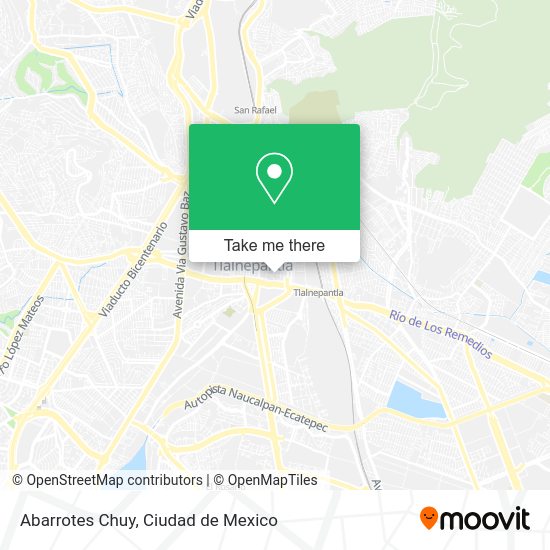 Abarrotes Chuy map