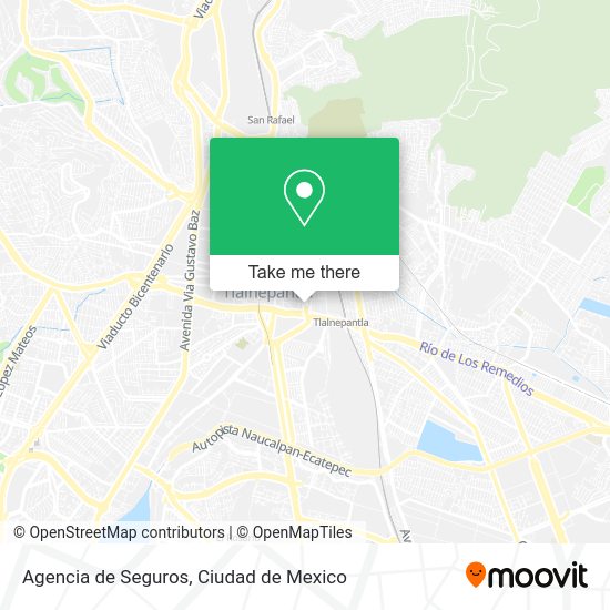 Agencia de Seguros map