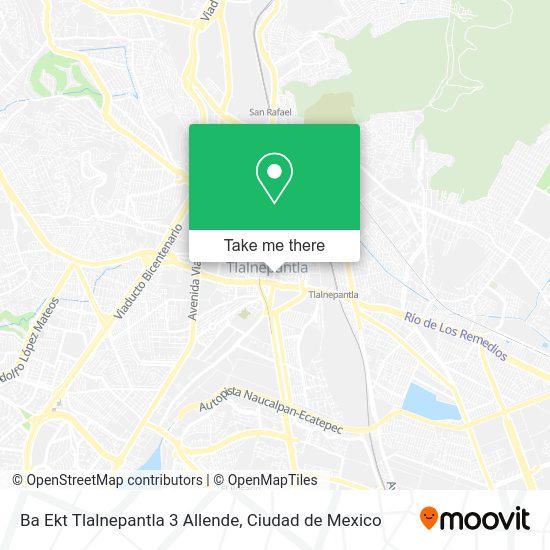 Ba Ekt Tlalnepantla 3 Allende map