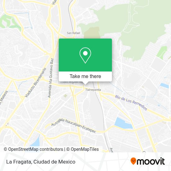 Mapa de La Fragata