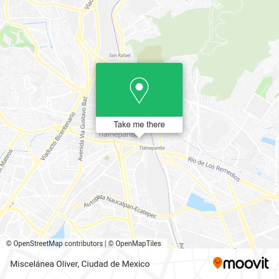 Miscelánea Oliver map